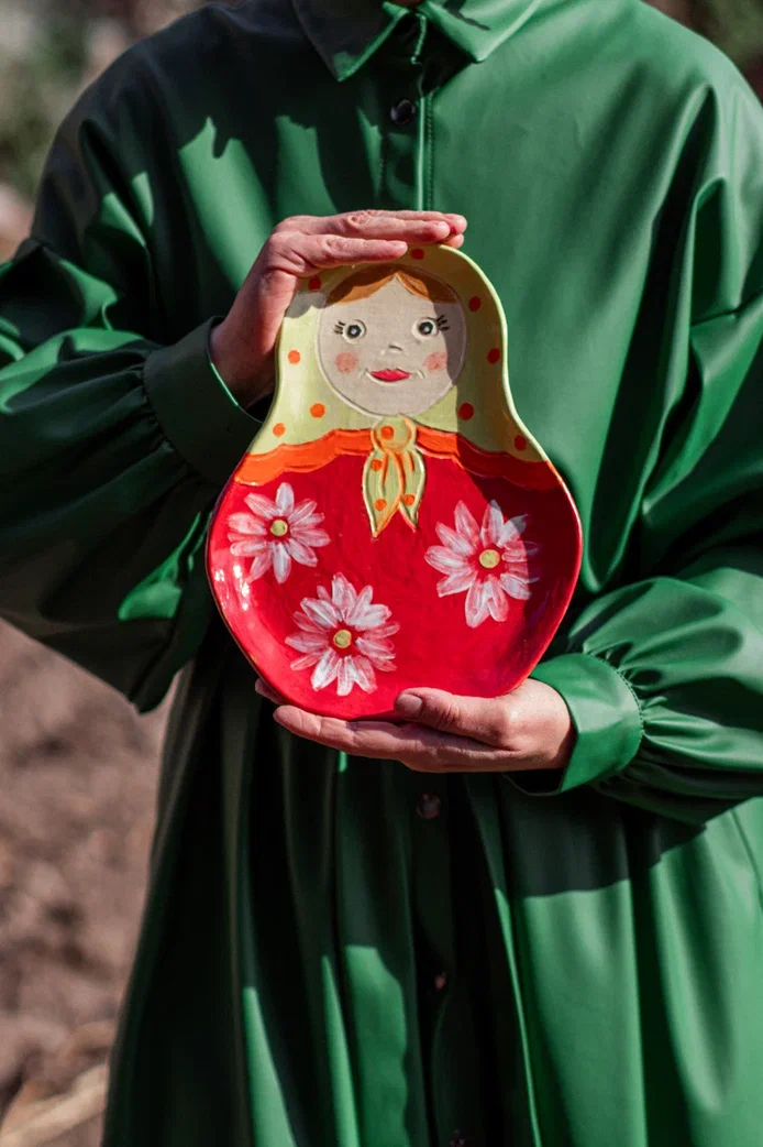 Тарелка "Матрешка" фото 2